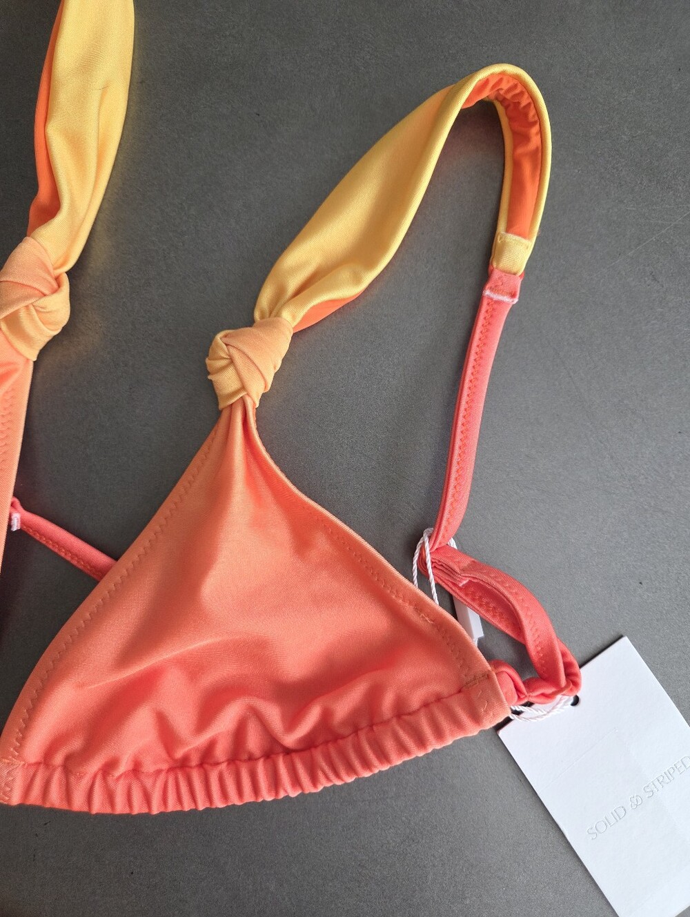 Solid & Striped Ellery Bikini Top Size Small & Bottoms Size Medium NWT - Picture 4 of 8